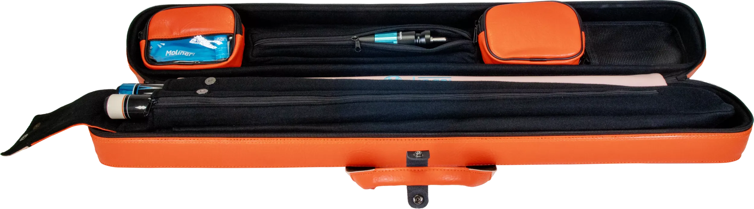 Molinari Flat Butterfly 2x4 Soft Case - Orange / Light Pink - Image 8