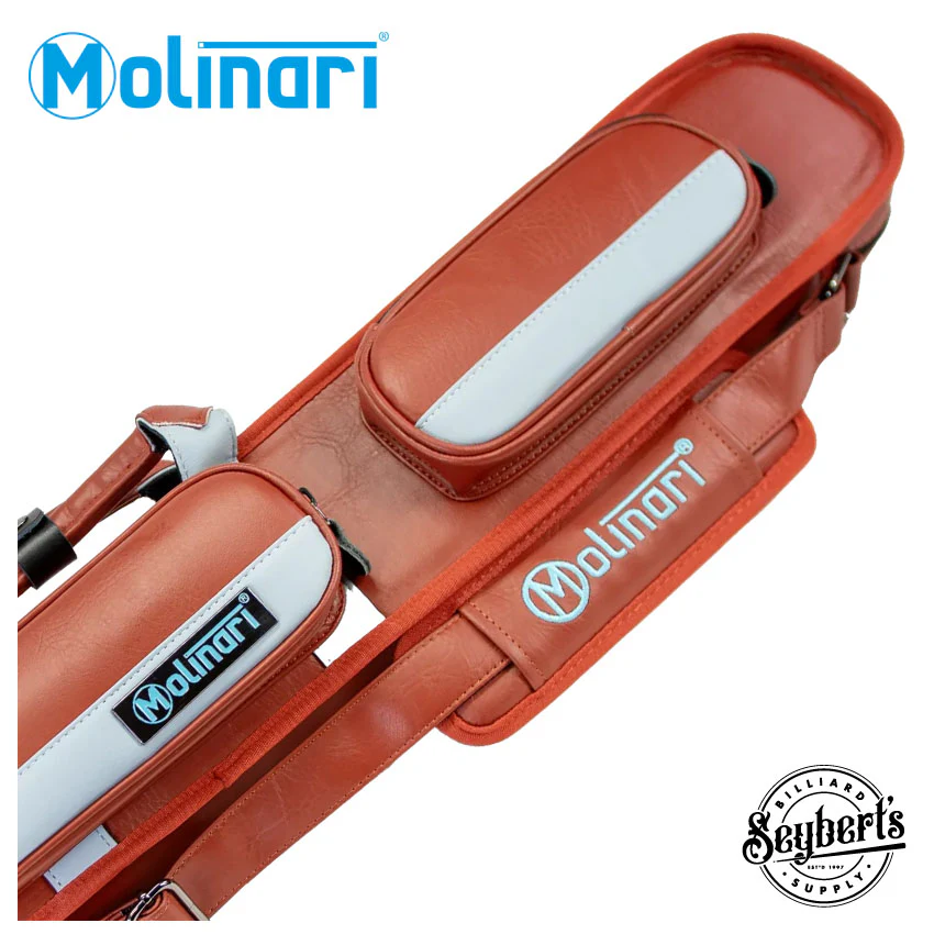 Molinari Classic Butterfly 2x4 Soft Case - Brown / Light Blue
