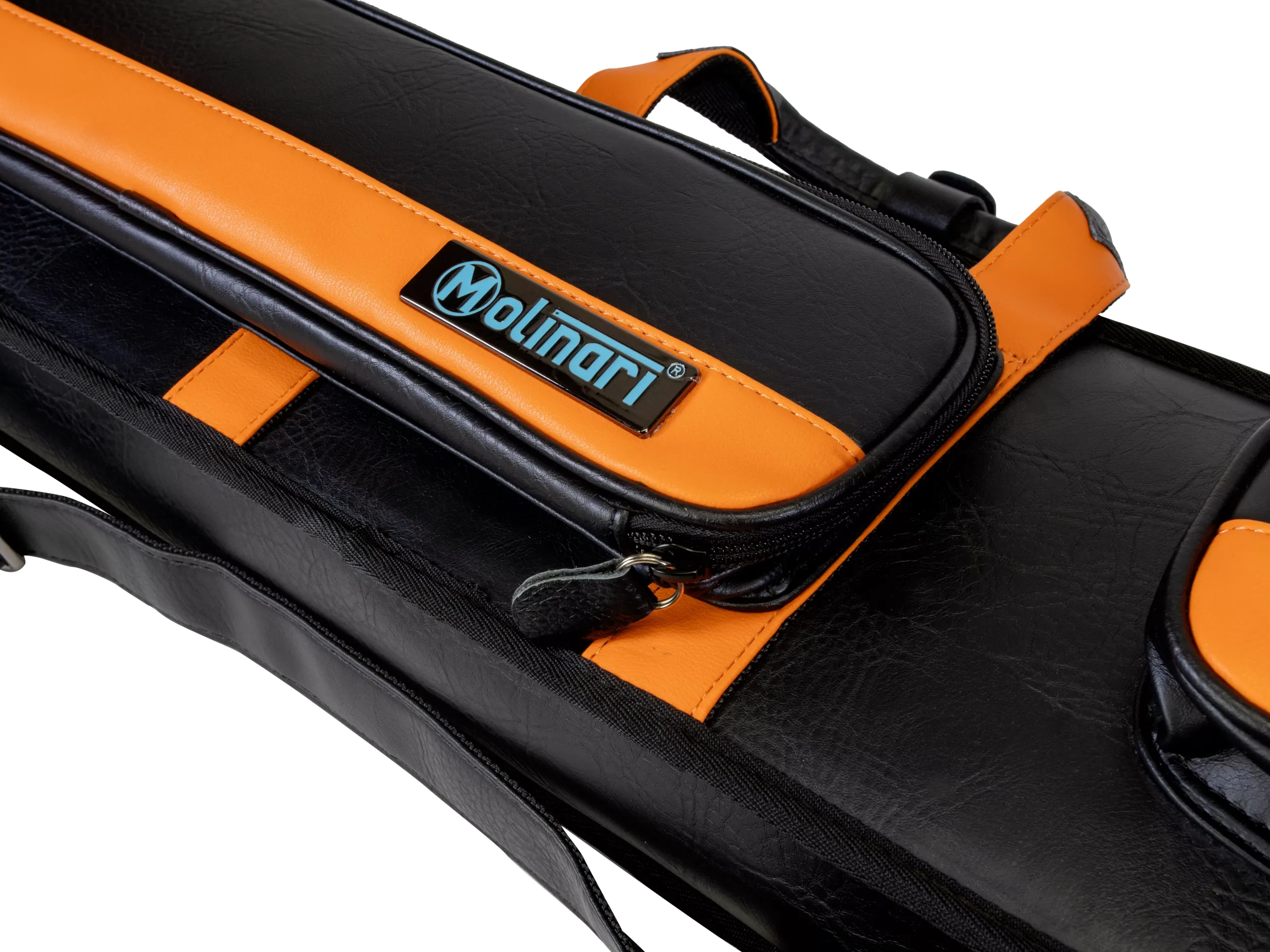 Molinari Classic Butterfly 3x6 Soft Case - Black / Orange - Image 10