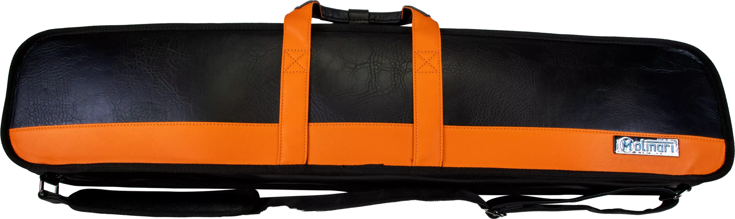 Molinari Classic Butterfly 3x6 Soft Case - Black / Orange - Image 3