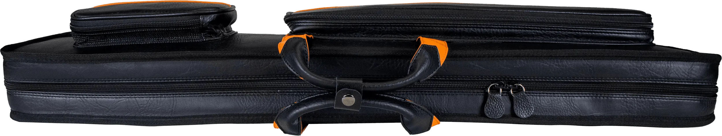 Molinari Classic Butterfly 3x6 Soft Case - Black / Orange - Image 4