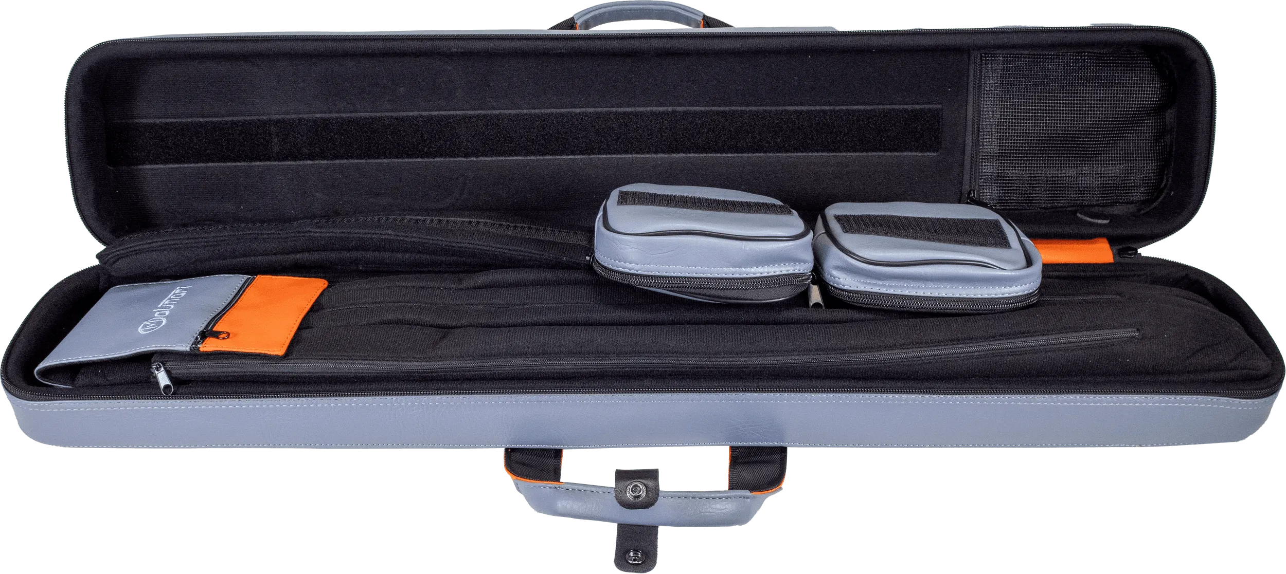 Molinari Flat Butterfly 3x6 Soft Case - Gray / Orange - Image 7