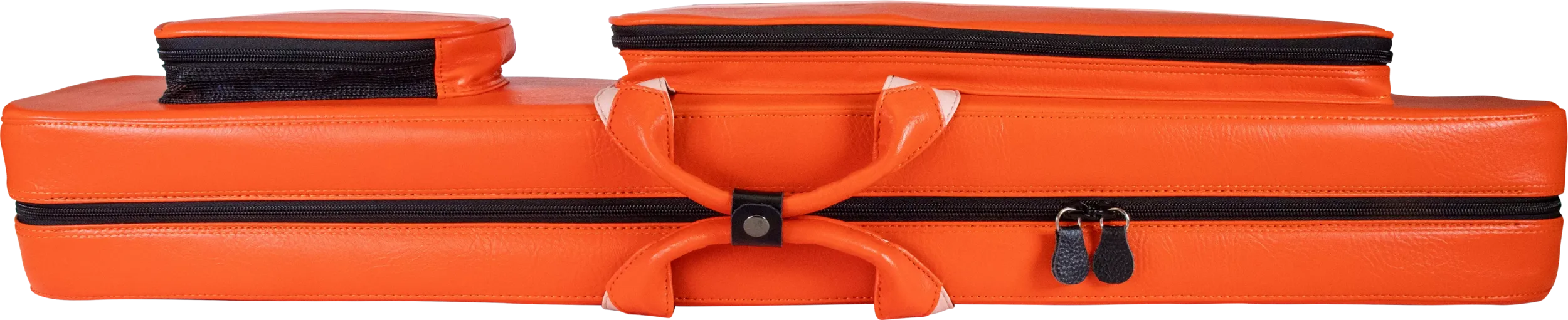 Molinari Flat Butterfly 3x6 Soft Case - Orange / Light Pink - Image 4
