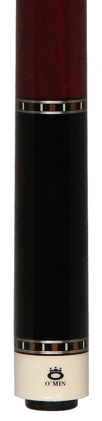 O'Min Black and Purpleheart Wood Pool Cue - OM-N14B - Image 2