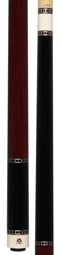 O'Min Black and Purpleheart Wood Pool Cue - OM-N14B - Image 3