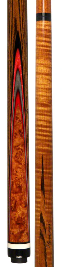 Pat Diveney DC1200 Bocote Butterfly Pool Cue with Kielwood 12.50mm Shaft - DC1200 - Image 5