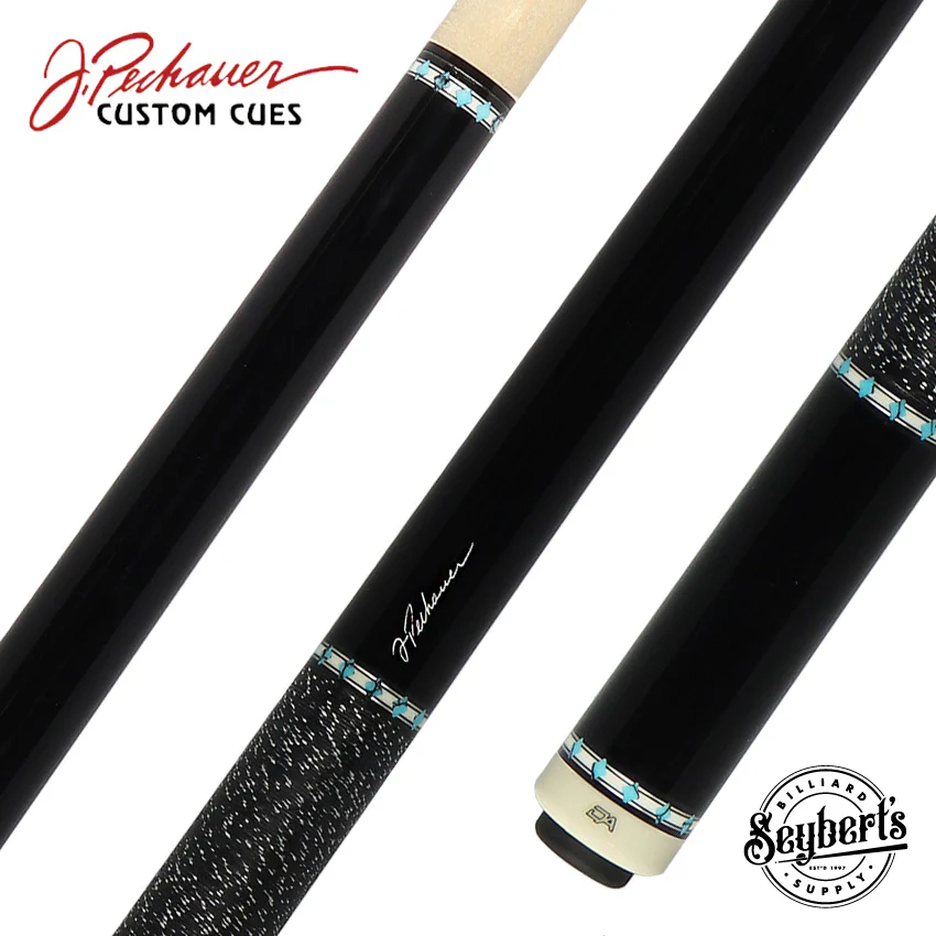 Pechauer Champions Collection David Alcaide 1 Turquoise Pool Cue - DA1T