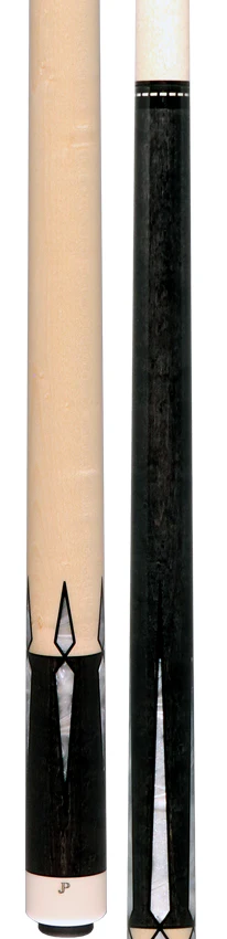 Pechauer JP T Series Carbon-Stained Maple with Sim. Ivory Points No Wrap Pool Cue - Image 6