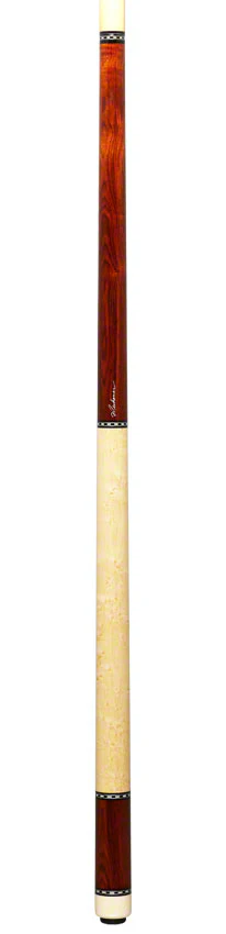 Pechauer Pro R Series Cocobolo with Natural Stained Maple Wrapless Pool Cue - P06R - Image 6