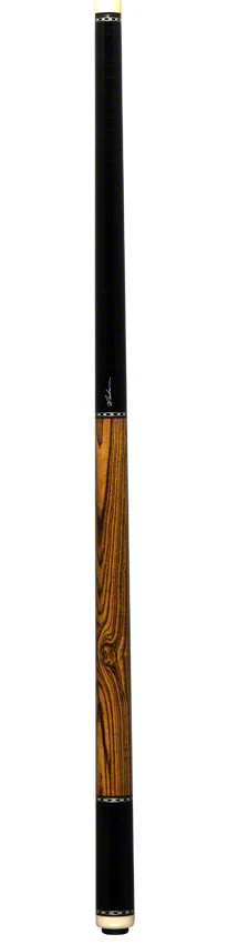 Pechauer Pro R Series Ebony Stained Maple with Bocote Wrapless Pool Cue - P05R - Image 6