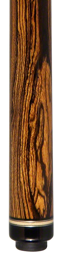 Pechauer Pro R Series Maple with Bocote Points and Bocote Wrapless Pool Cue - P08R - Image 2