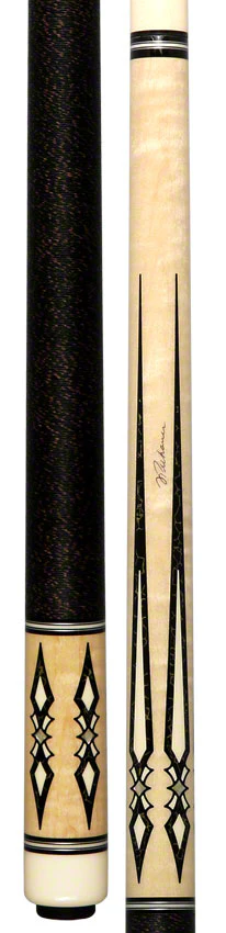 Pechauer Pro N Series Natural Stained Maple with Gold Vein and Sim. Ivory Points Pool Cue - P22N - Image 5