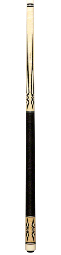 Pechauer Pro N Series Natural Stained Maple with Gold Vein and Sim. Ivory Points Pool Cue - P22N - Image 6