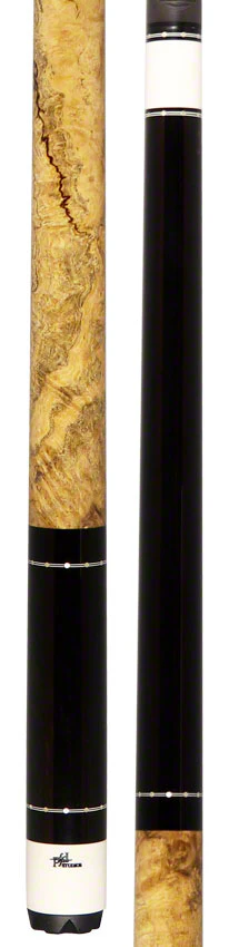PFD Studios Custom Ebony and Burl Wood Cue - Image 5