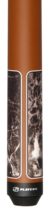 Players Brown Marble with Matte Brown Graphic Series Pool Cue - G4146 - Image 2
