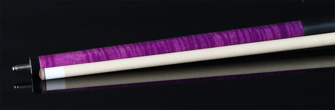 Players Classic Series Purple Maple, Stone and Gold Dust Graphic Pool Cue - C946 - Image 5