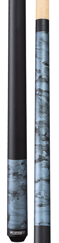 Players Energy Series Matte Teal Smoke Wrapless Pool Cue - Image 3