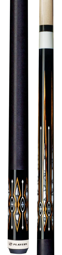 Players Midnight Black with White Recon Graphic Pool Cue - G4135 - Image 5