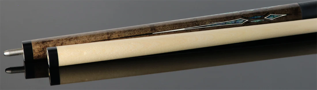 Players Light Grey Maple with Mother of Pearl Graphic Series Pool Cue - G4148 - Image 4