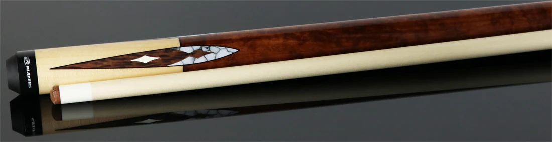 Players Maple with White Recon Wrapless Graphic Series Pool Cue - G4147 - Image 3
