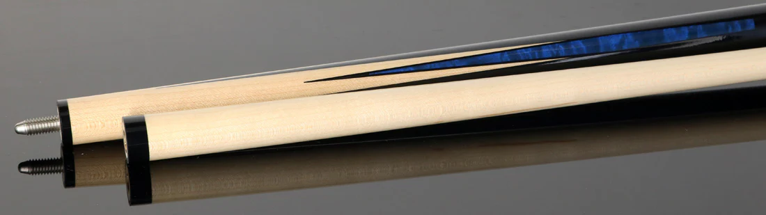 Players Sneaky Pete Series Birdseye 8 Point Black and Cobalt Play Cue - SPSP20 - Image 4