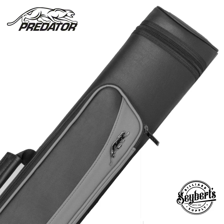 Predator Roadline Black/Gray 2x4 Hard Pool Cue Case - C24BLKGRYH