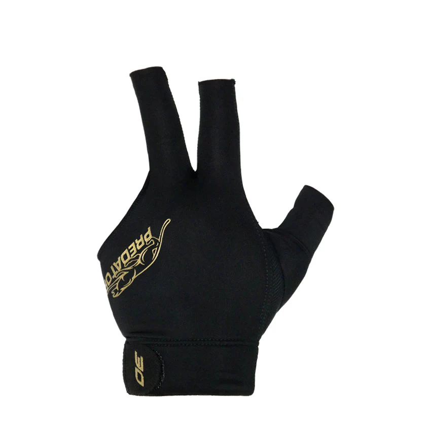 Predator 30th Anniversary Edition Black and Gold Second Skin Pool Cue Glove - Image 2