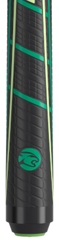 Predator AIR Rush Neon Green Jump Cue - Sport Wrap - Image 2