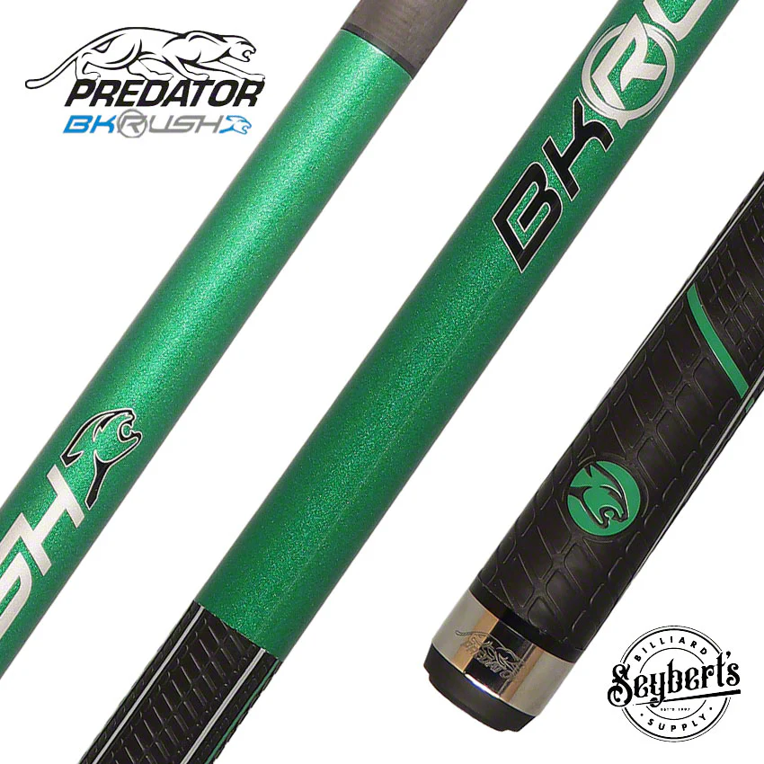 Predator BK Rush Nova Green Break Cue - With Sport Wrap - BKRUSHGRNSW