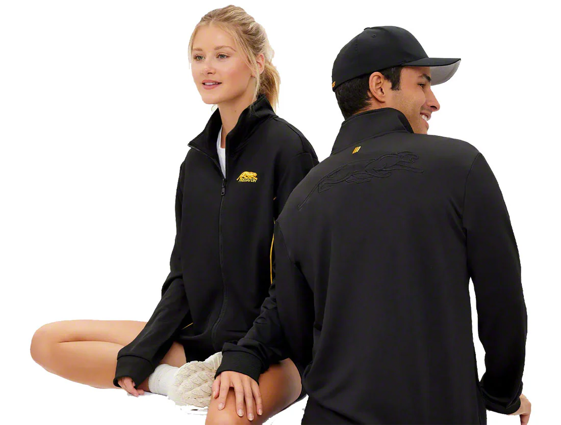 Predator Black W/ Yellow Cat Logo Jacket - Image 2