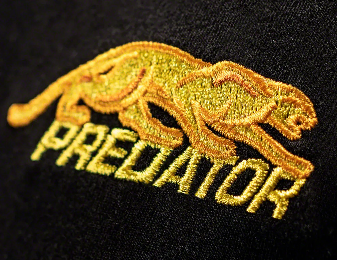 Predator Black W/ Yellow Cat Polo - Image 3
