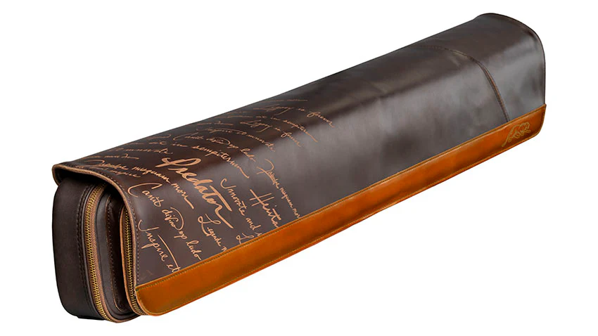 Predator Limited Edition Legacy 2x4 Soft Pool Cue Case - Dark Brown - Image 4