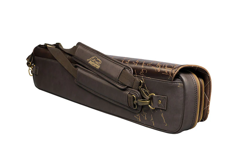 Predator Limited Edition Legacy 2x4 Soft Pool Cue Case - Dark Brown - Image 9