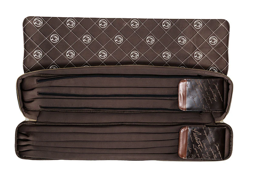 Predator Limited Edition Legacy 3x5 Soft Pool Cue Case - Dark Brown - Image 12