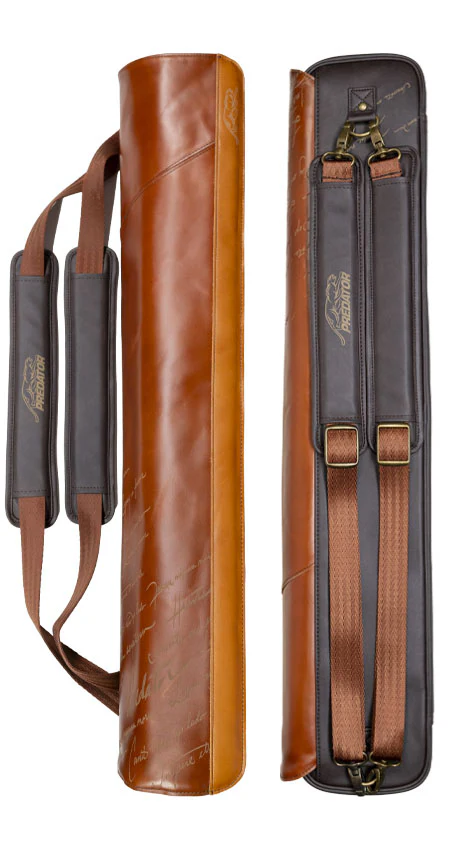 Predator Limited Edition Legacy 3x5 Soft Pool Cue Case - Light Brown - Image 2