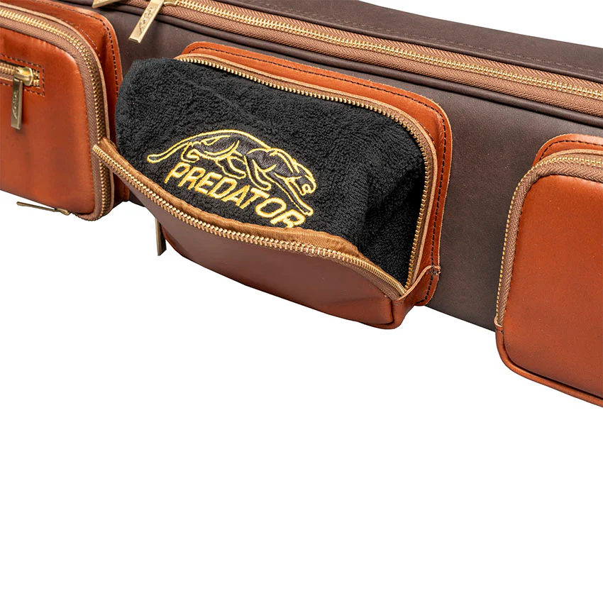 Predator Limited Edition Legacy 3x5 Soft Pool Cue Case - Light Brown - Image 8