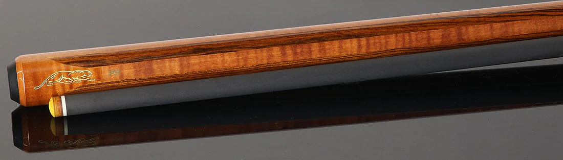 Predator P3 Aura Golden Curly Maple and Bocote No Wrap Pool Cue - Uni-loc - Image 3