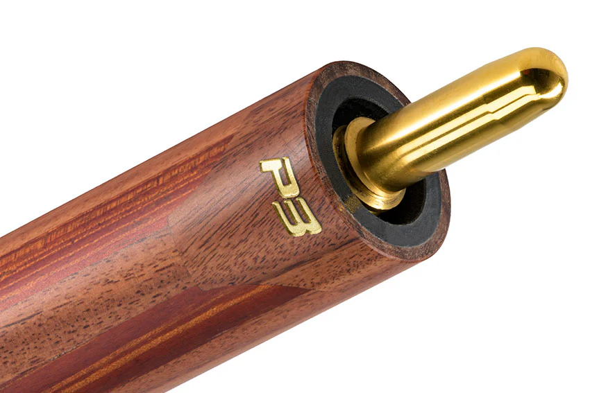 Predator P3 Prowler Rosewood with Rengas Stripes Pool Cue with Brown Lizard Grain Leather Wrap - Uniloc - Image 9