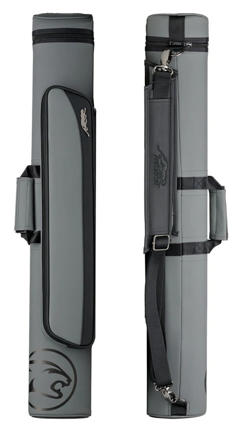 Predator Roadline Gray and Black 2x4 Hard Pool Cue Case - C24GRYBLKH - Image 2