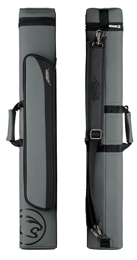 Predator Roadline Gray and Black 3x5 Hard Pool Cue Case - C35GRYBLKH - Image 2