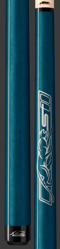 Predator Sport Shorty / Junior Blue No-Wrap Pool Cue - SPOJUNBLUNW - Image 2