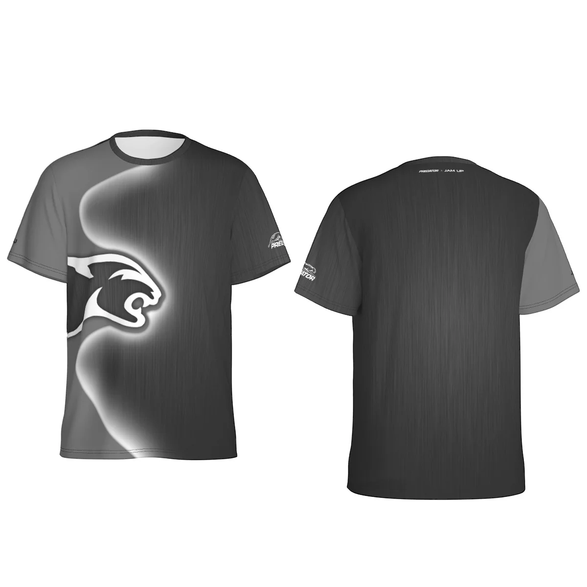 Predator Strike Blacklight Edition Swoosh Cat Logo 2.0 T-Shirt - Image 2