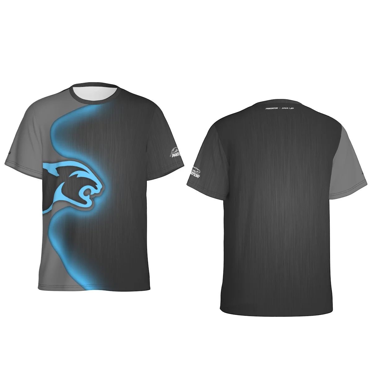 Predator Strike Blacklight Edition Swoosh Cat Logo 2.0 T-Shirt - Image 4