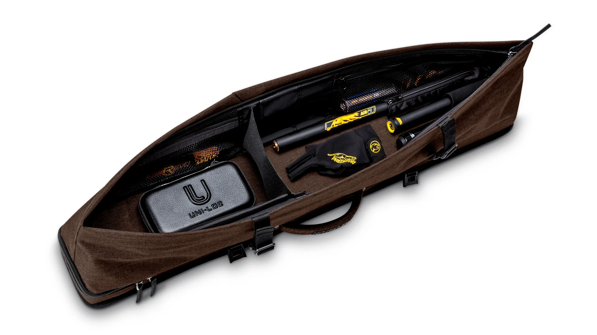 Predator Urbain Brown Butterfly Style 2x4 Soft Pool Cue Case - PREU2x4BRNS - Image 3