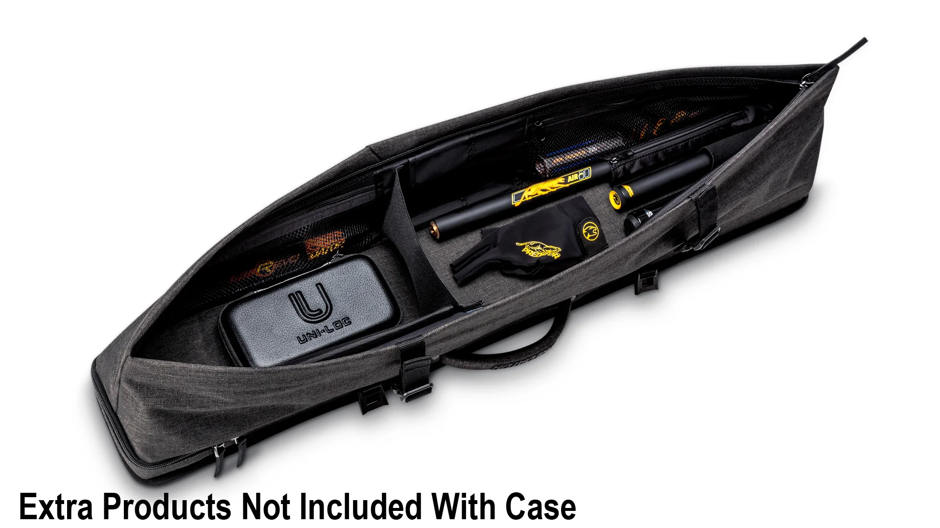 Predator Urbain Dark Grey Top Zipper 2x4 Hard Pool Cue Case - PREU2X4GRH - Image 6