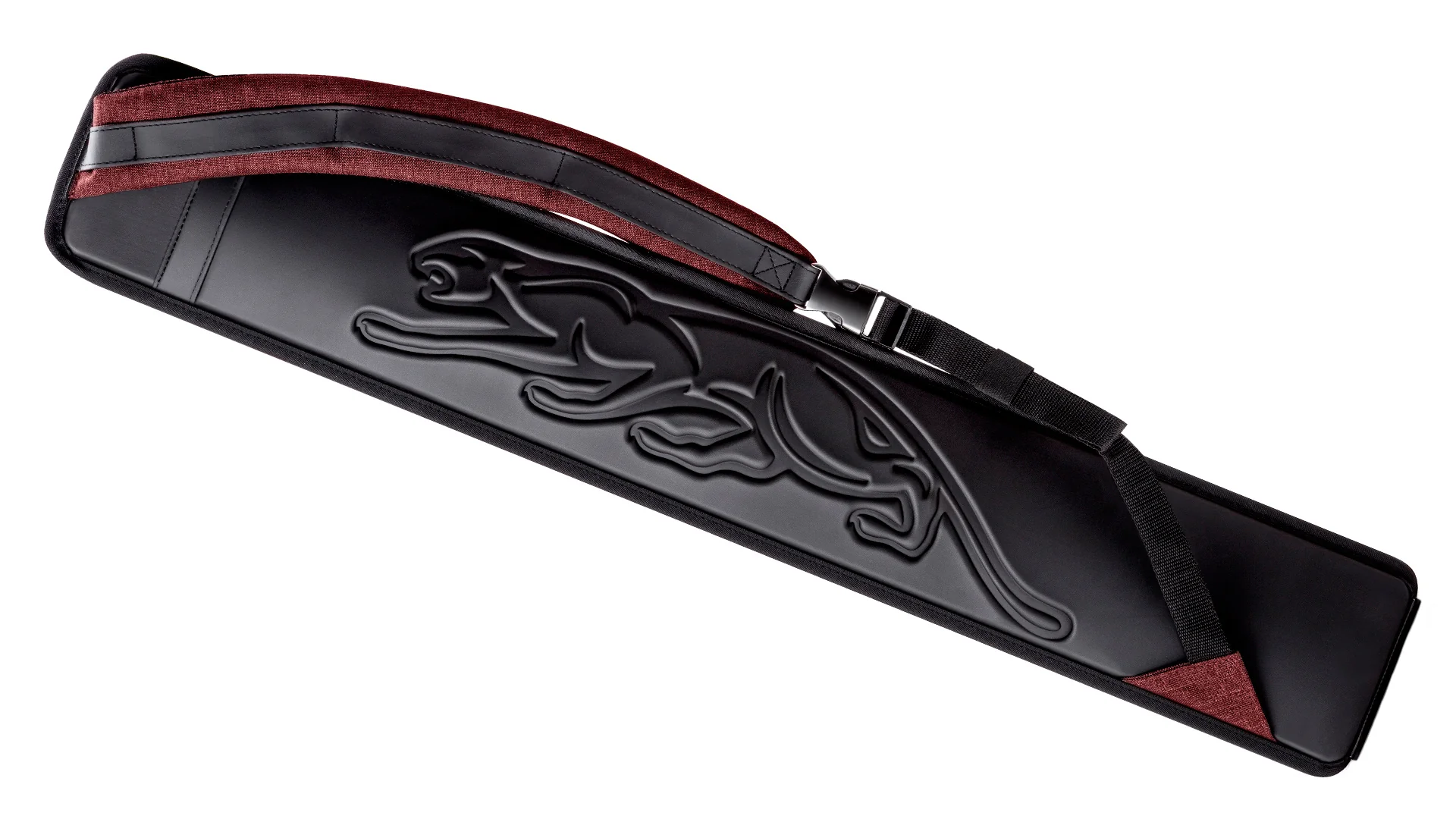 Predator Urbain Red Butterfly Style 2x4 Soft Pool Cue Case - PREU2X4RDS - Image 5
