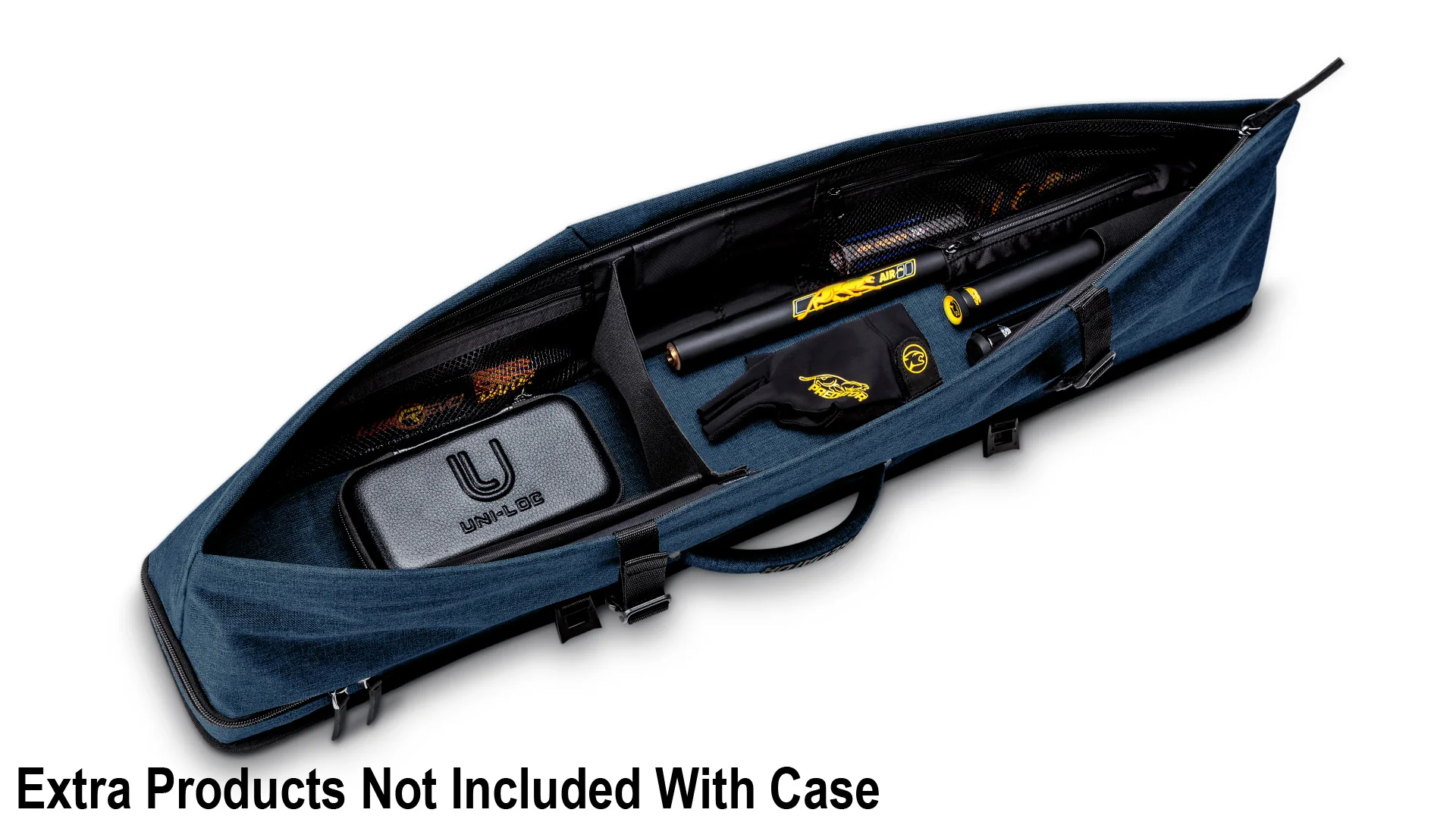 Predator Urbain Blue Top Zipper 3x5 Hard Pool Cue Case - PREU3X5BLH - Image 5