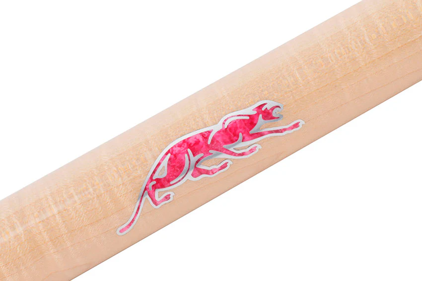 Predator Virtuoso Series Curly Maple with 8 Pink Stone and Thuya Points No Wrap Pool Cue - Uni-Loc - Image 4