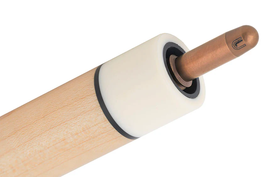 Predator Virtuoso Series Curly Maple with 8 Turquoise and Thuya Points No Wrap Pool Cue - Uni-Loc - Image 7
