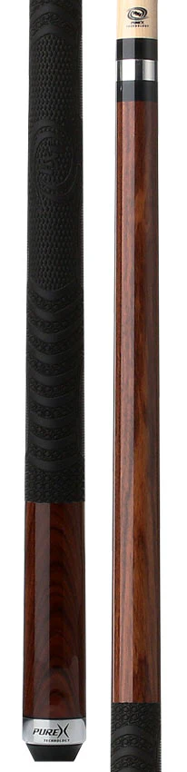 Pure X Exotic Rosewood Pool Cue with MZ Sport Grip Wrap - Image 3